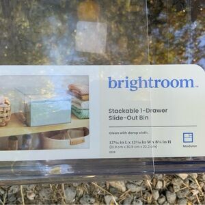 Brightroom Modular Clear Storage Bin